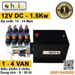 Bộ nguồn thủy lực 12V 4 van điều khiển