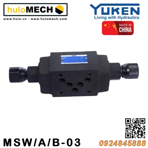 Linh kiện và thiết bị thủy lực HULOMECH 28 Van tiết lưu module Yuken